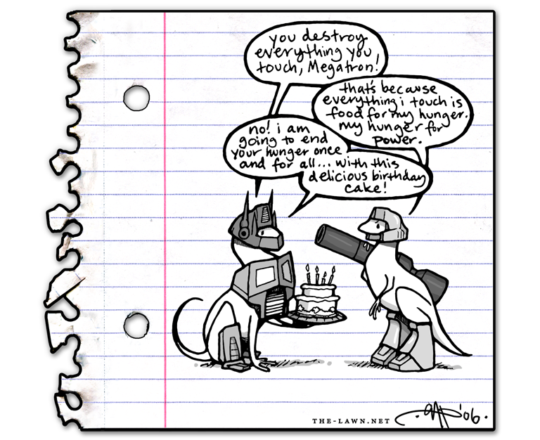 Happy Birthday Megatron