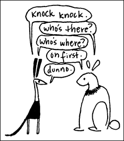 Old Comic - Who's First
