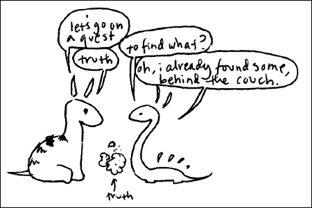 Old Comic - Truth